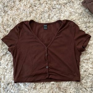 Brown Baby Tee